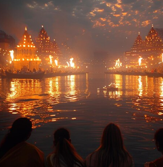 Ganga Aarti night varanasi