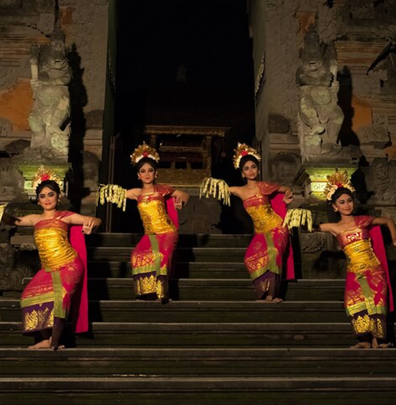 Balinese Traditional Dance In Ubud