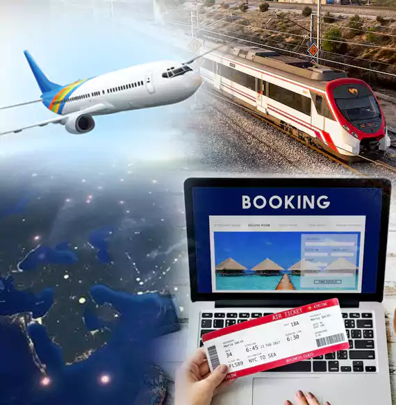 Railway & Flight Ticket Booking